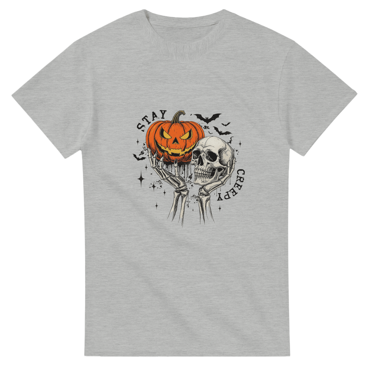Stay Creepy Unisex Heavy Cotton T-Shirt - KPAP Canada