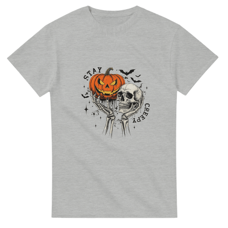 Stay Creepy Unisex Heavy Cotton T-Shirt - KPAP Canada