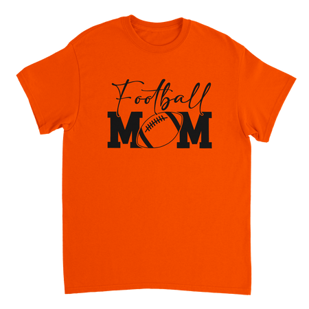Football Mom T-Shirt – Game Day Style, Heavyweight Cotton, Classic Fit, Durable Casual Wear - KPAP Canada