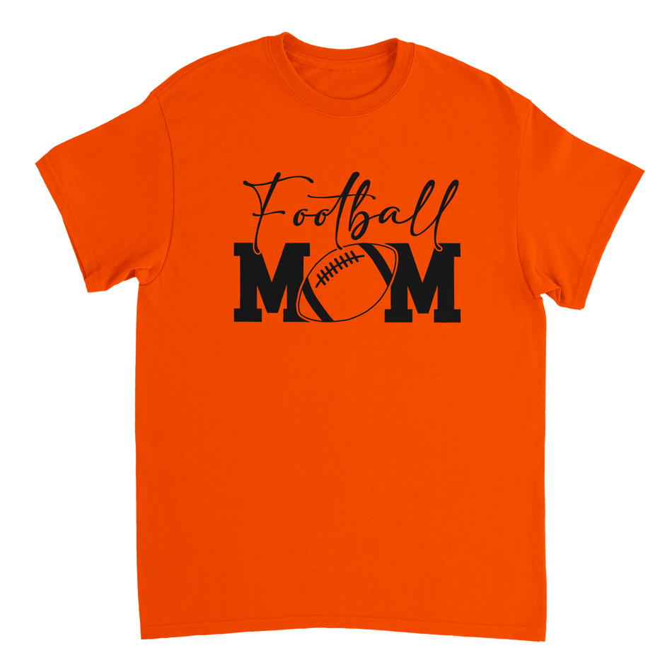 Football Mom T-Shirt – Game Day Style, Heavyweight Cotton, Classic Fit, Durable Casual Wear - KPAP Canada