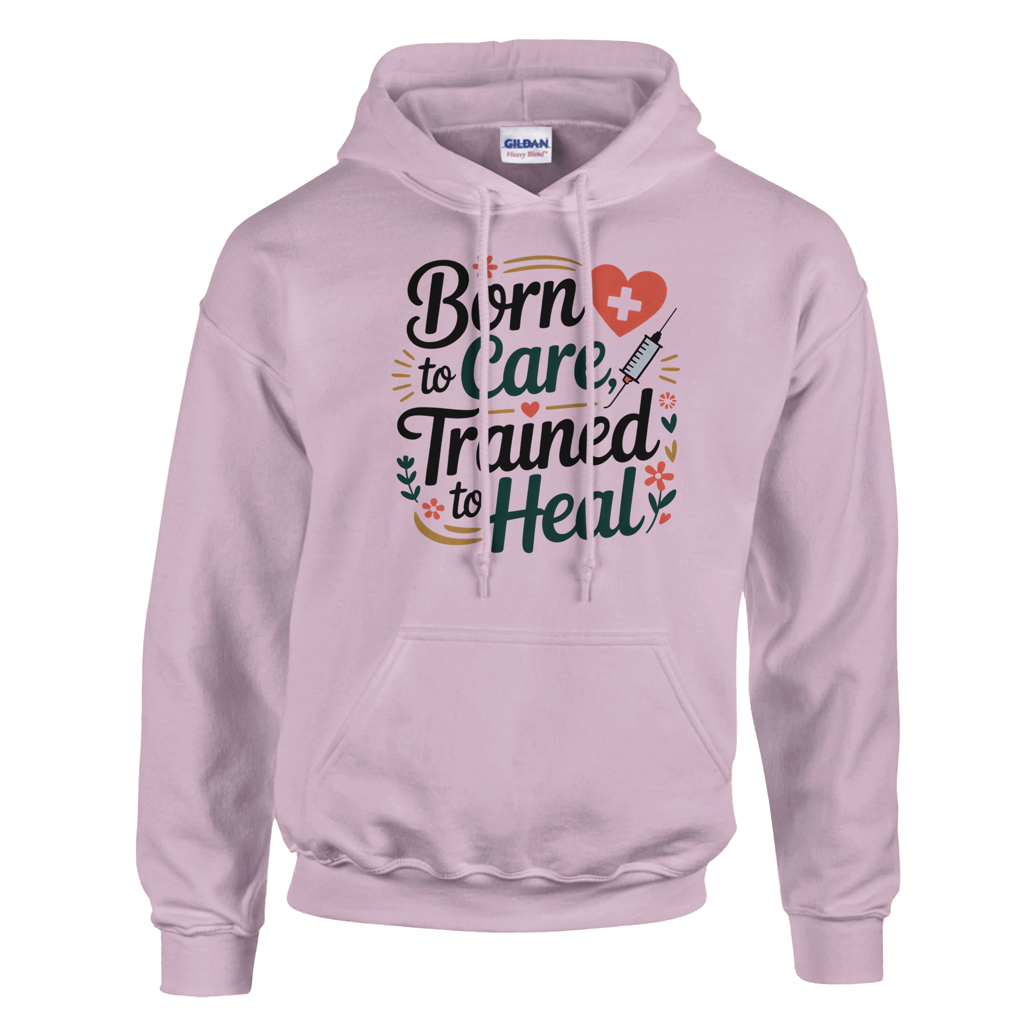 Born To Care - Trained To Heal Unisex Classic Pullover Hoodie - KPAP Canada