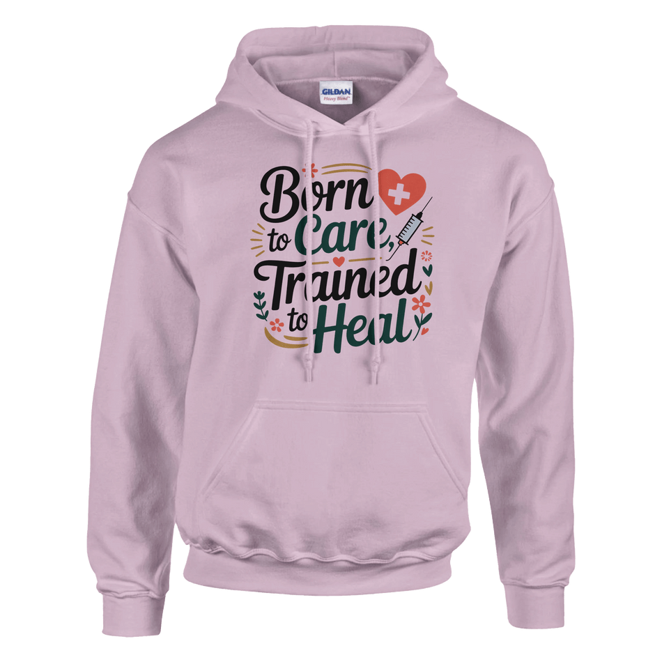 Born To Care - Trained To Heal Unisex Classic Pullover Hoodie - KPAP Canada
