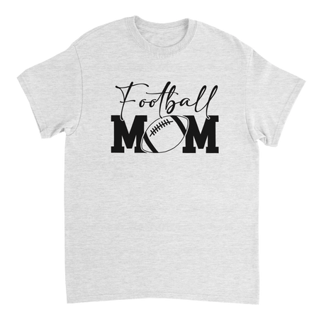 Football Mom T-Shirt – Game Day Style, Heavyweight Cotton, Classic Fit, Durable Casual Wear - KPAP Canada
