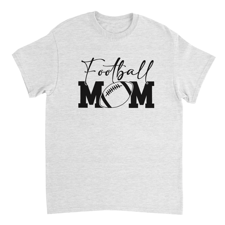 Football Mom T-Shirt – Game Day Style, Heavyweight Cotton, Classic Fit, Durable Casual Wear - KPAP Canada