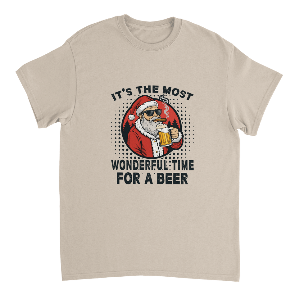 Christmas Beer Theme T-Shirt – It's the Most Wonderful Time for a Beer - KPAP Canada