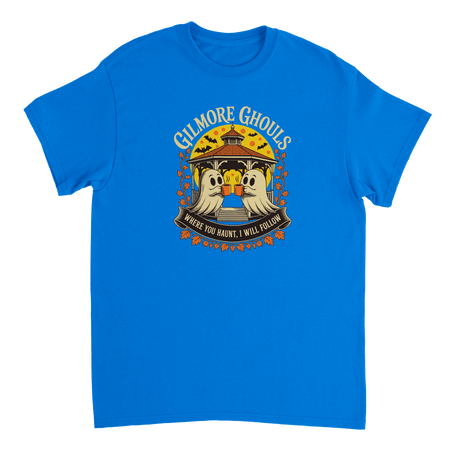 Gilmore Ghouls 'Where You Haunt, I Will Follow' T-Shirt – Spooky Cozy Comfort, Heavyweight Cotton - KPAP Canada