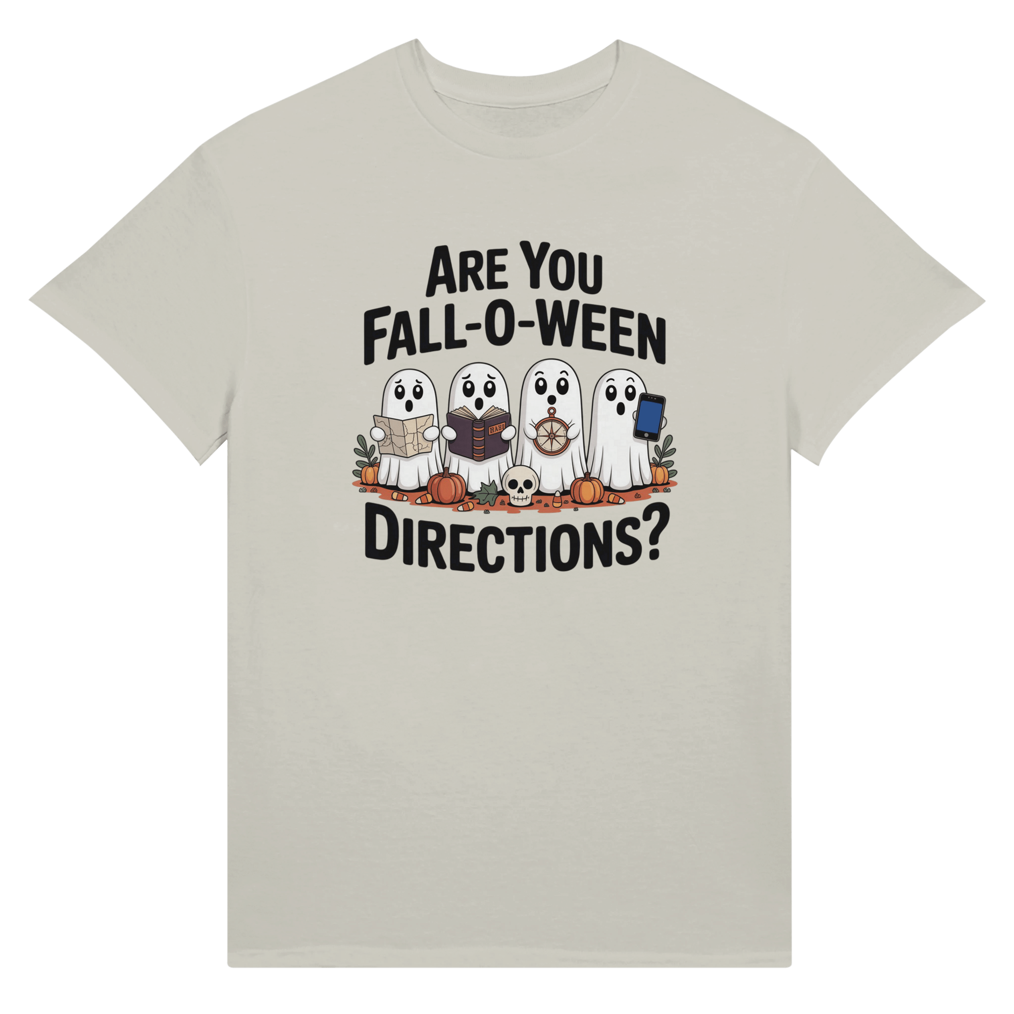 Halloween Themed Unisex Ultra Cotton T-Shirt - Are You Fall - o - Ween Directions? - KPAP Canada