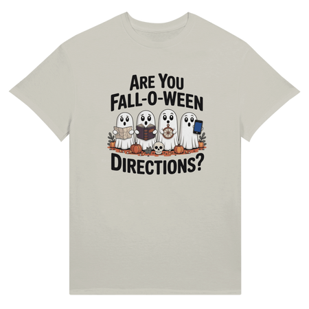 Halloween Themed Unisex Ultra Cotton T-Shirt - Are You Fall - o - Ween Directions? - KPAP Canada
