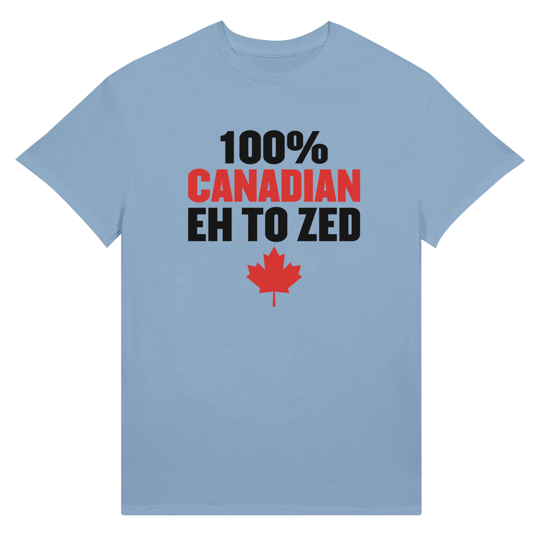 100% Canadian Eh to Z Unisex Ultra Cotton T-Shirt – Classic Canadian Pride - KPAP Canada