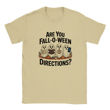 Halloween T-Shirt – Are You Fall - O - Ween Directions? Fun Design - KPAP Canada