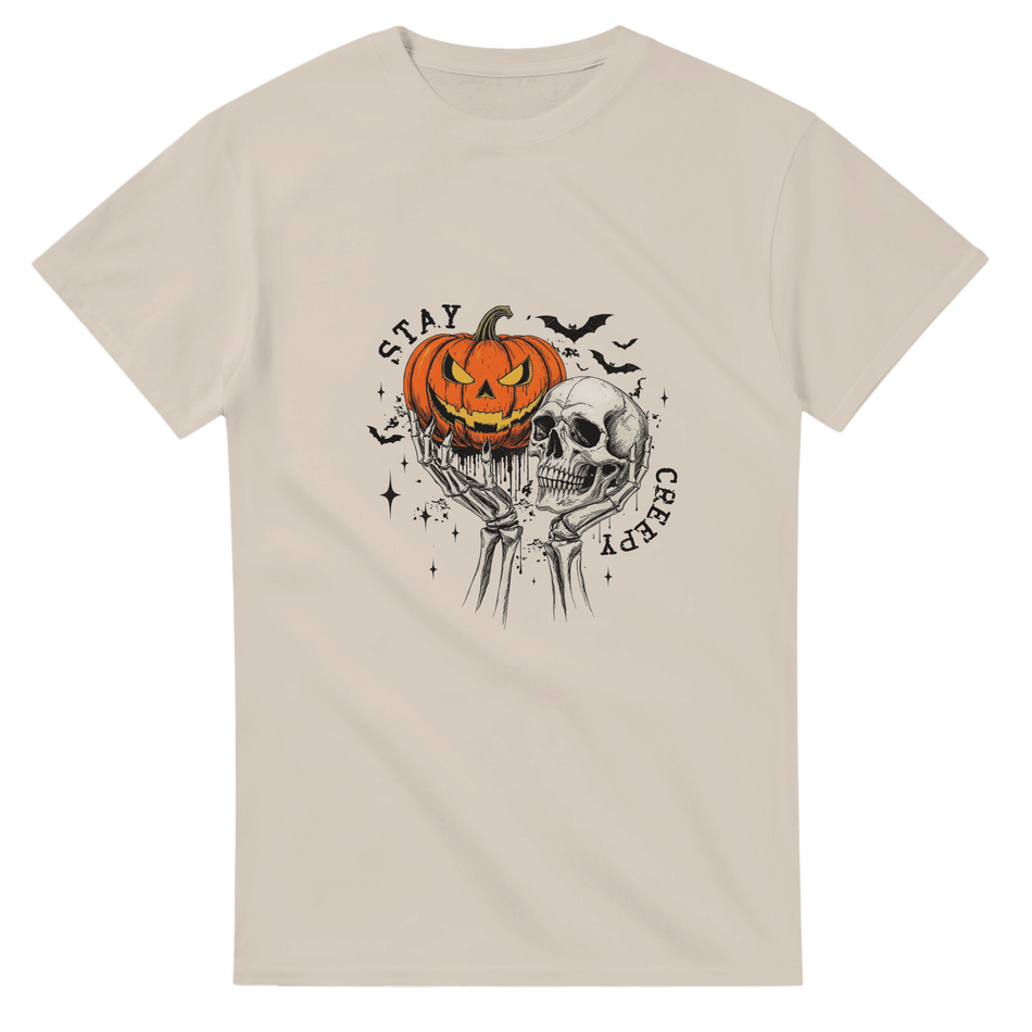 Stay Creepy Unisex Heavy Cotton T-Shirt - KPAP Canada