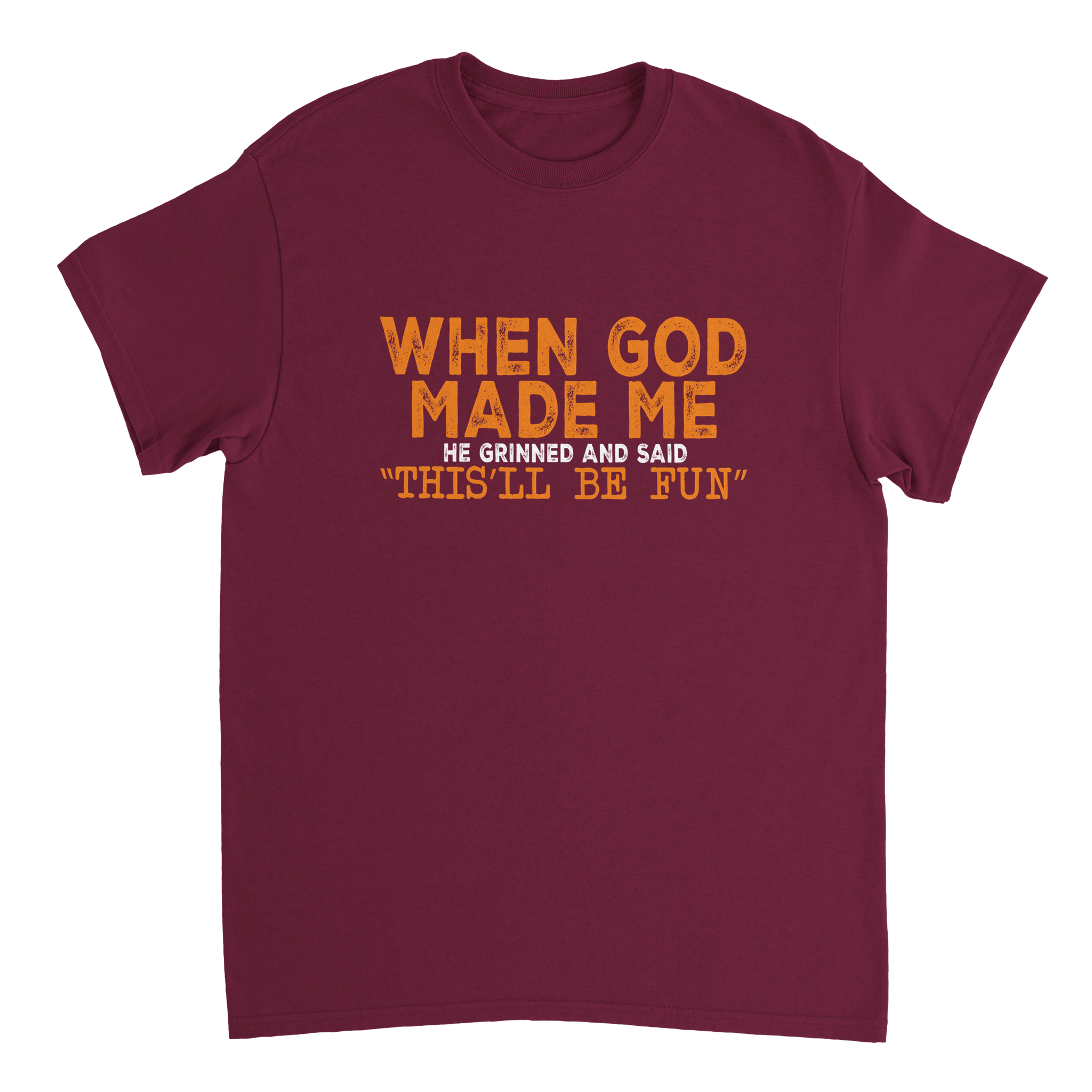 "This'll Be Fun" T-Shirt – Heavyweight Cotton, Classic Fit, Durable Casual Wear in Your Choice of Fun Hues - KPAP Canada