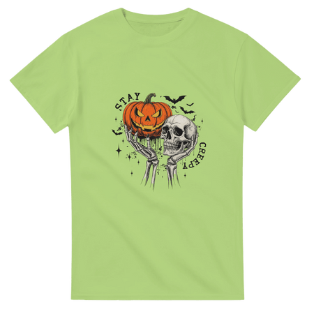Stay Creepy Unisex Heavy Cotton T-Shirt - KPAP Canada