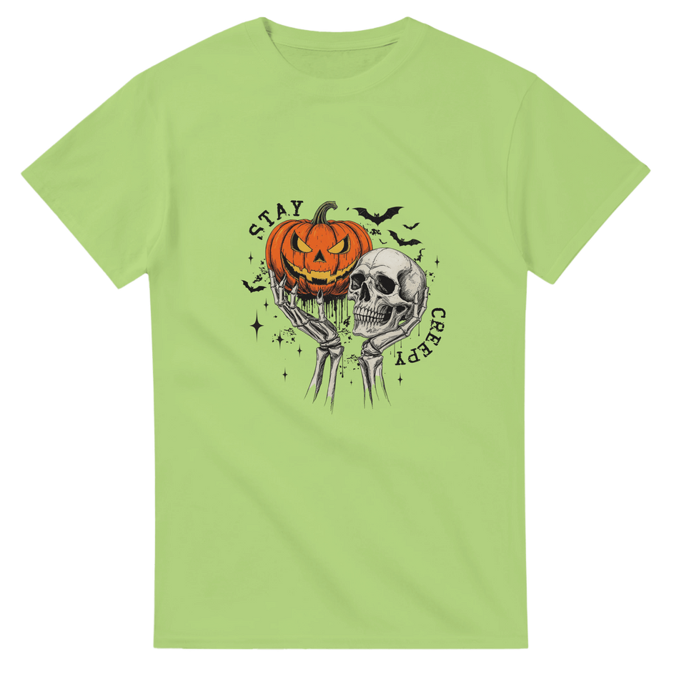 Stay Creepy Unisex Heavy Cotton T-Shirt - KPAP Canada