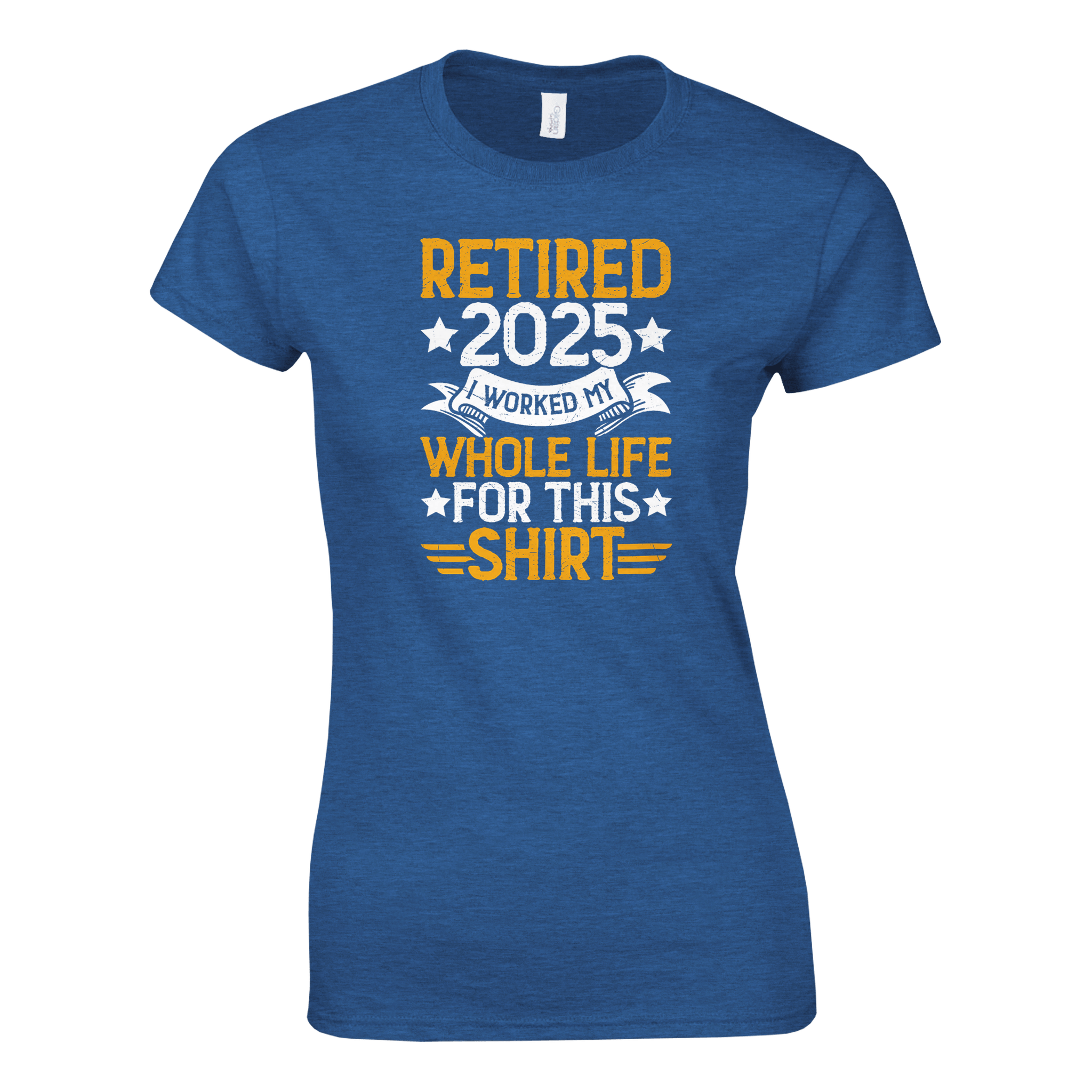 Retired 2025 Ladies T-Shirt – Comfortable Cotton Tee with Humorous Design - KPAP Canada