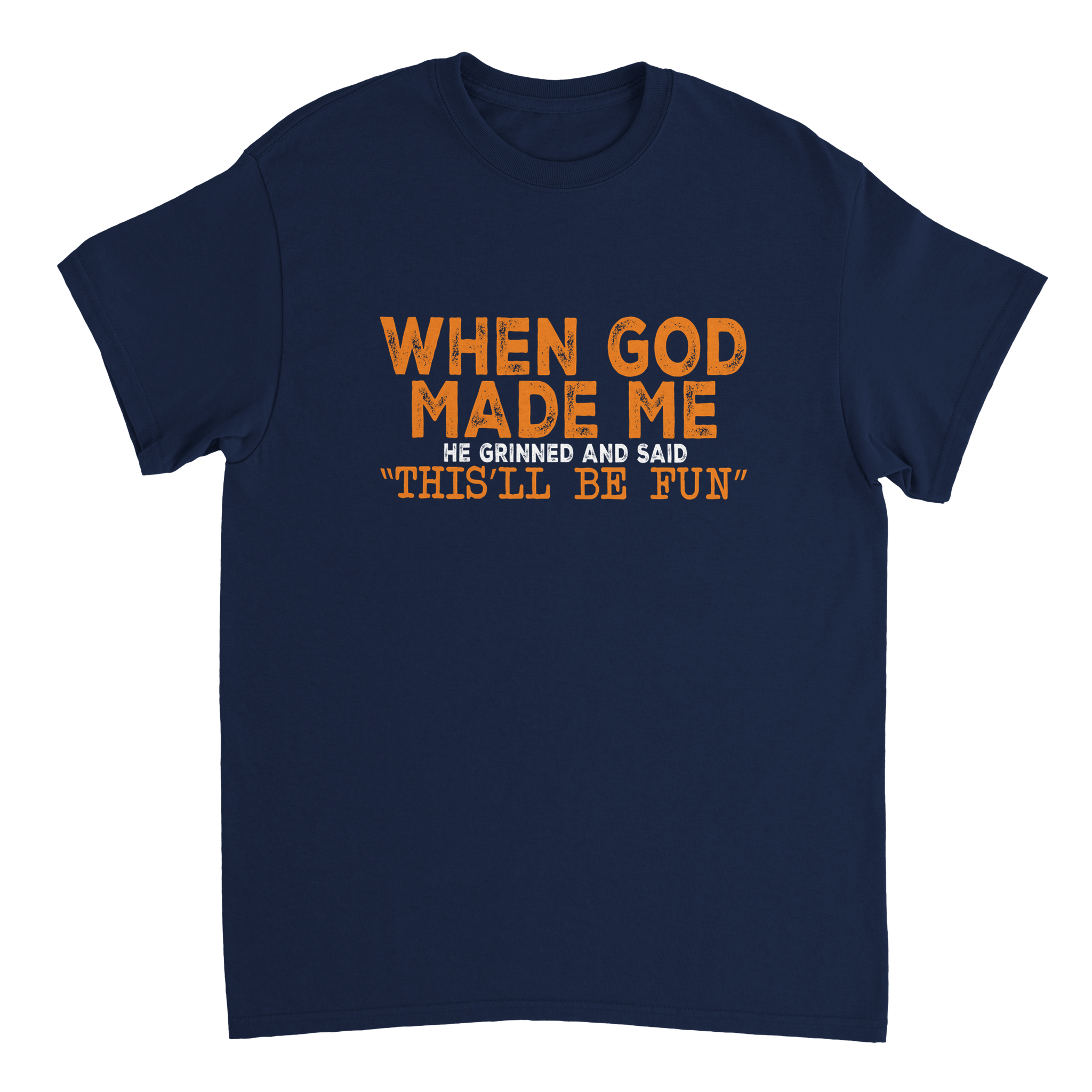 "This'll Be Fun" T-Shirt – Heavyweight Cotton, Classic Fit, Durable Casual Wear in Your Choice of Fun Hues - KPAP Canada