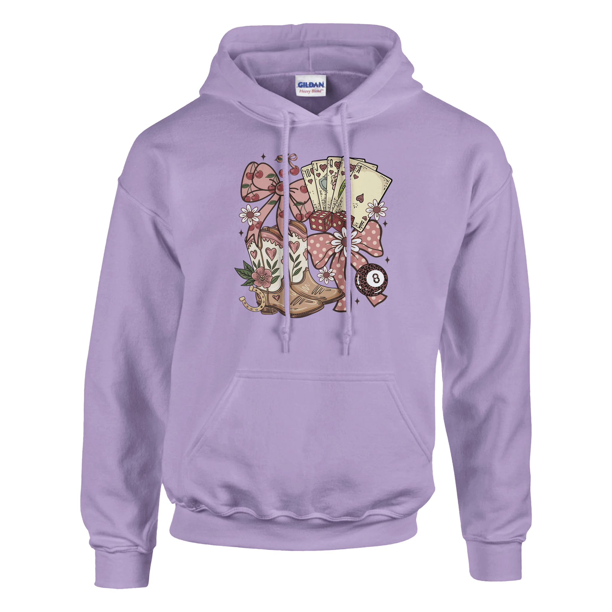 Unisex Country Charm Hoodie – Durable Heavy Blend Design - KPAP Canada