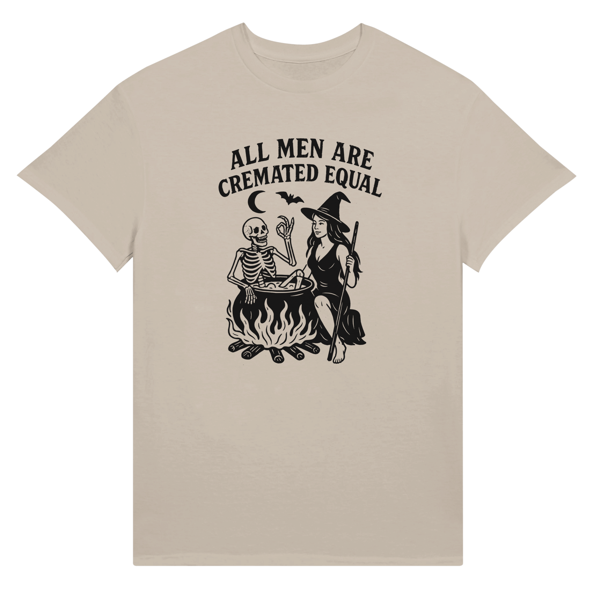 Unisex Ultra Cotton T-Shirt – All Men Are Cremated Equally Design - KPAP Canada