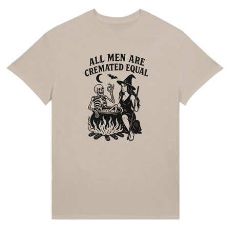 Unisex Ultra Cotton T-Shirt – All Men Are Cremated Equally Design - KPAP Canada