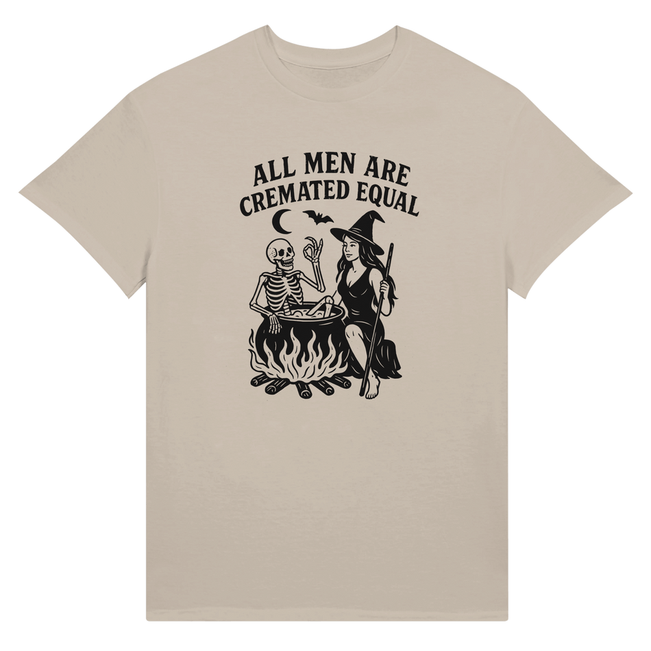Unisex Ultra Cotton T-Shirt – All Men Are Cremated Equally Design - KPAP Canada