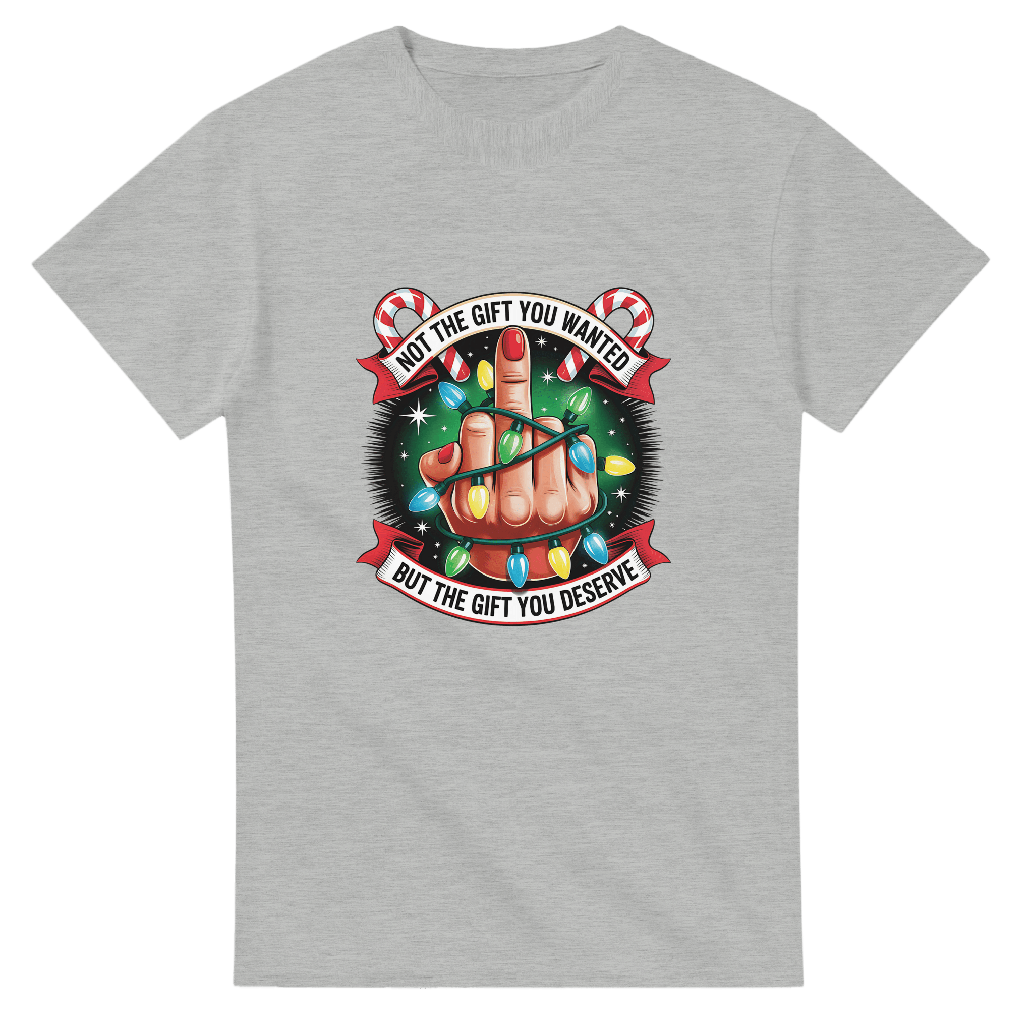 Not The Gift You Wanted - Christmas Unisex Heavy Cotton T-Shirt - KPAP Canada