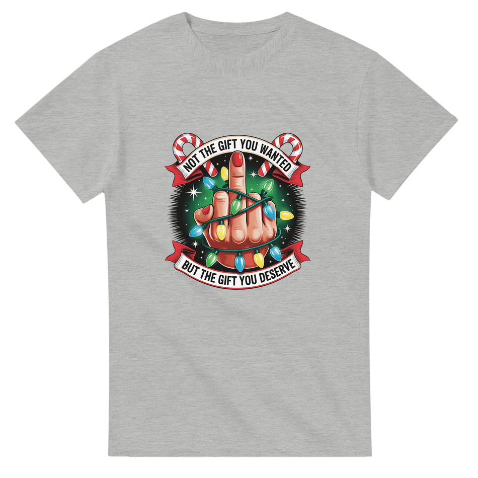 Not The Gift You Wanted - Christmas Unisex Heavy Cotton T-Shirt - KPAP Canada