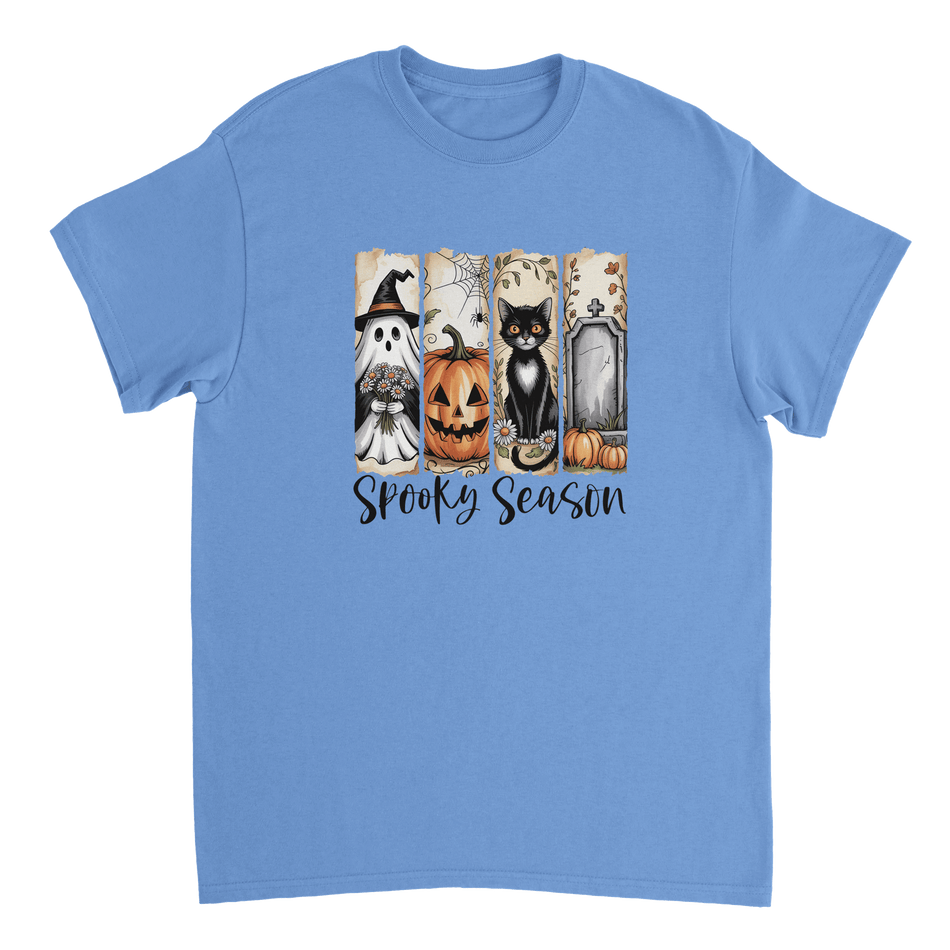 Autumn Spooks Cotton Tee – Twelve Cozy Shades for Halloween Fun - KPAP Canada