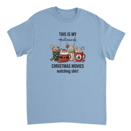 Hallmark Christmas Movies T-Shirt – Classic Fit Heavyweight Cotton Tee - KPAP Canada