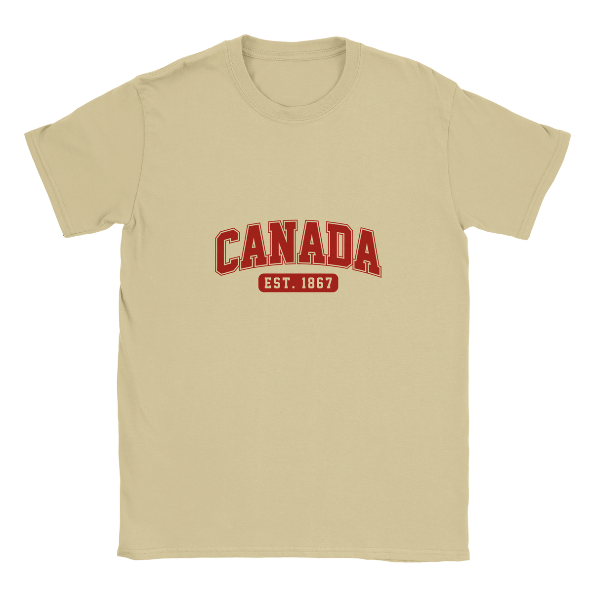 Premium Canada Est. 1867 T-Shirt – Soft Cotton Unisex Tee - KPAP Canada