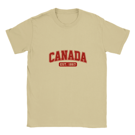 Premium Canada Est. 1867 T-Shirt – Soft Cotton Unisex Tee - KPAP Canada