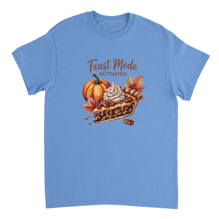 Feast Mode Activated T-Shirt – Autumn Vibes, Heavyweight Cotton, Classic Fit, Durable Casual Wear - KPAP Canada