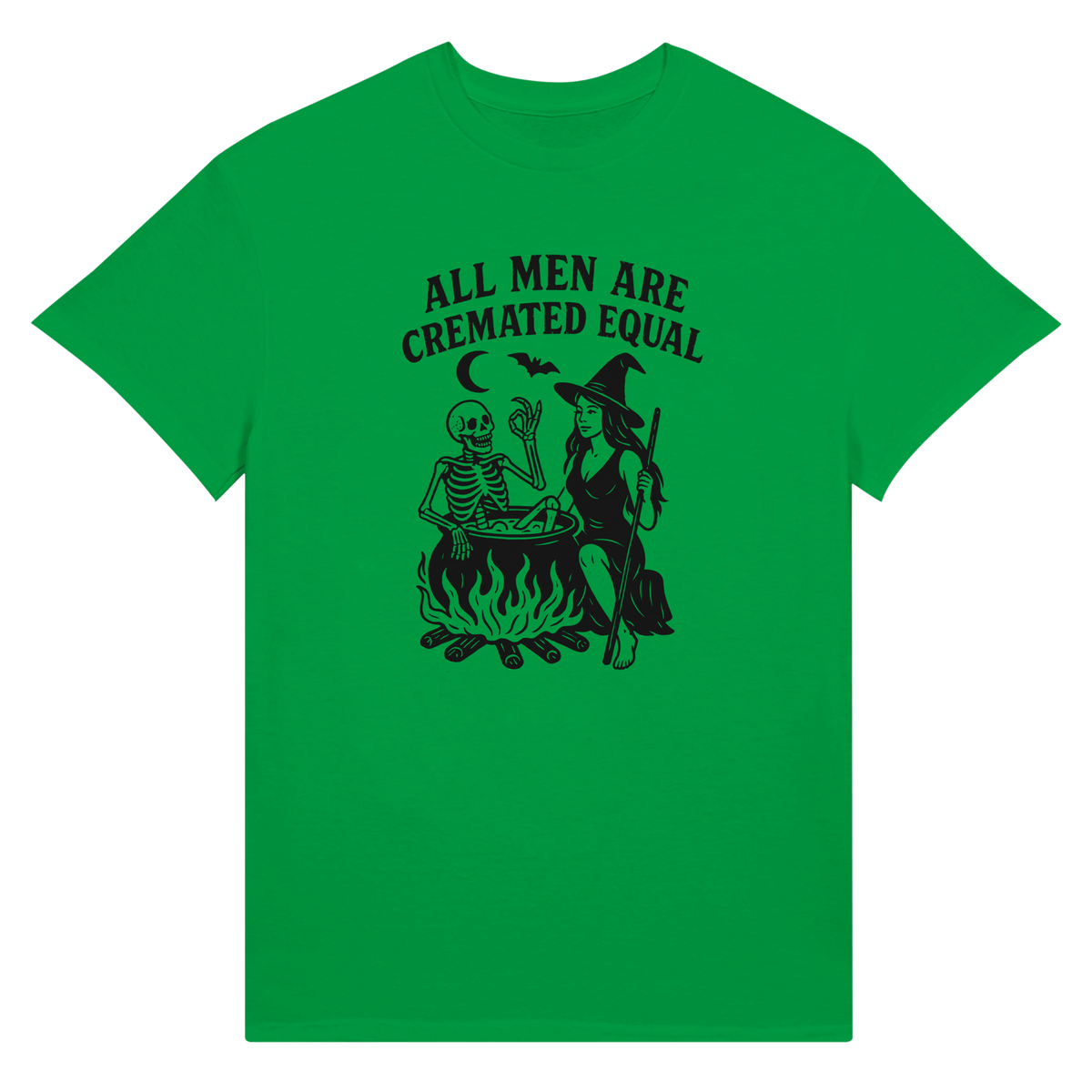 Unisex Ultra Cotton T-Shirt – All Men Are Cremated Equally Design - KPAP Canada