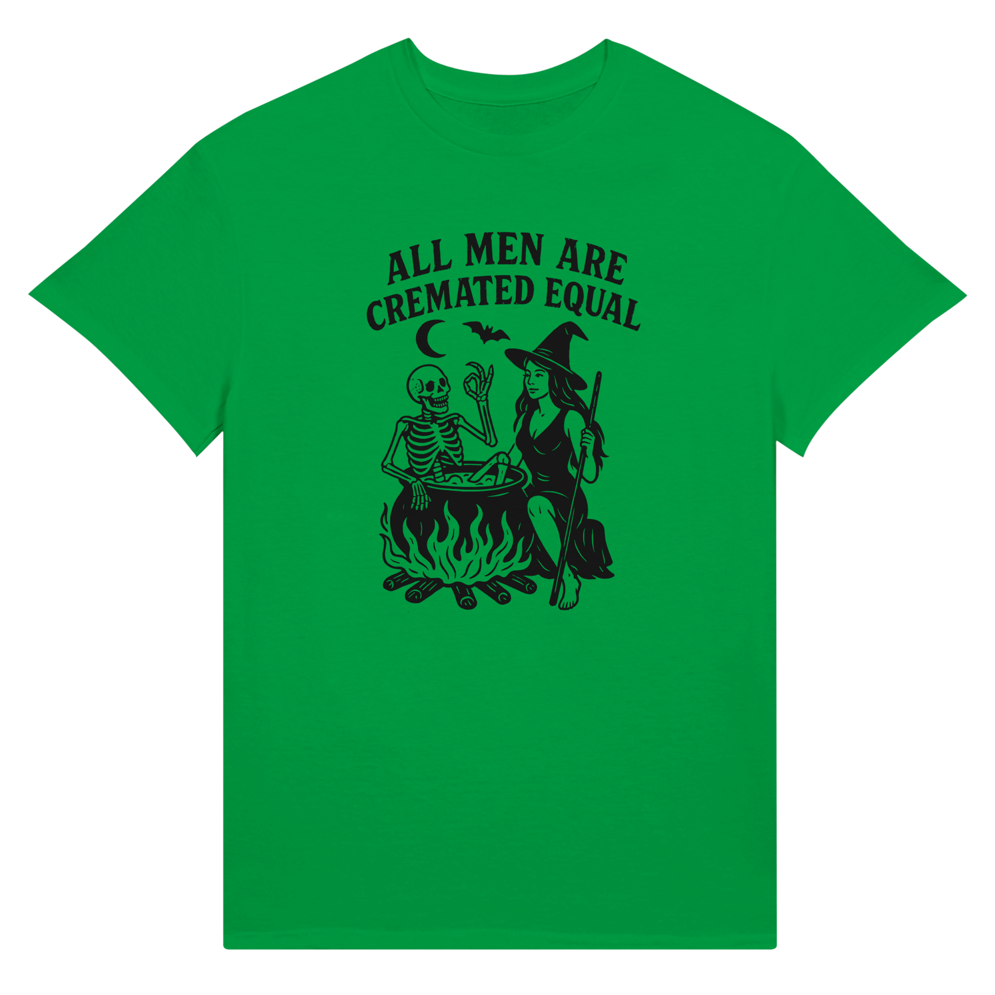 Unisex Ultra Cotton T-Shirt – All Men Are Cremated Equally Design - KPAP Canada