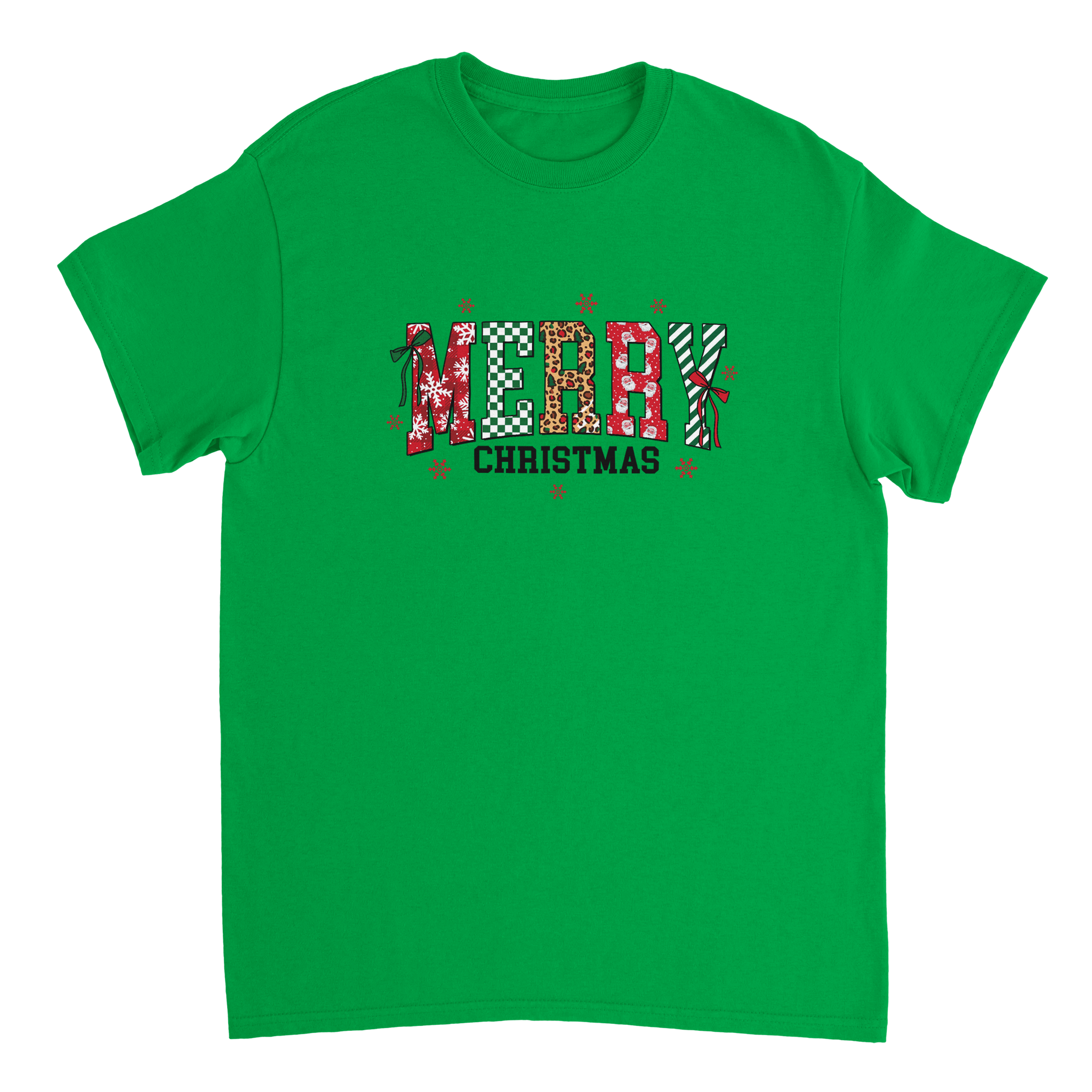 Merry Christmas Heavyweight Cotton T-Shirt – Classic Fit Holiday Apparel - KPAP Canada