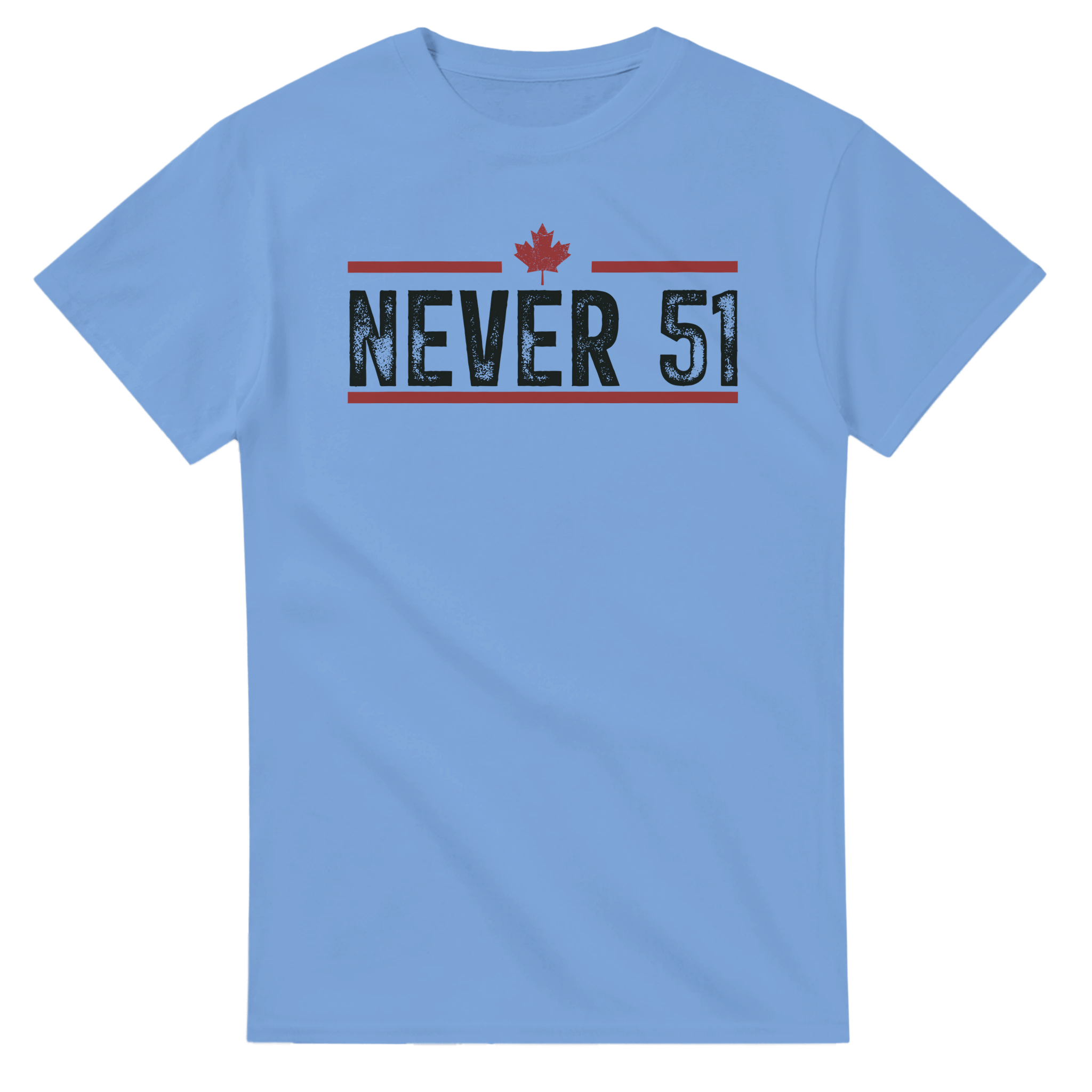 Never 51st T-Shirt – Classic Fit Heavyweight Cotton Tee - KPAP Canada