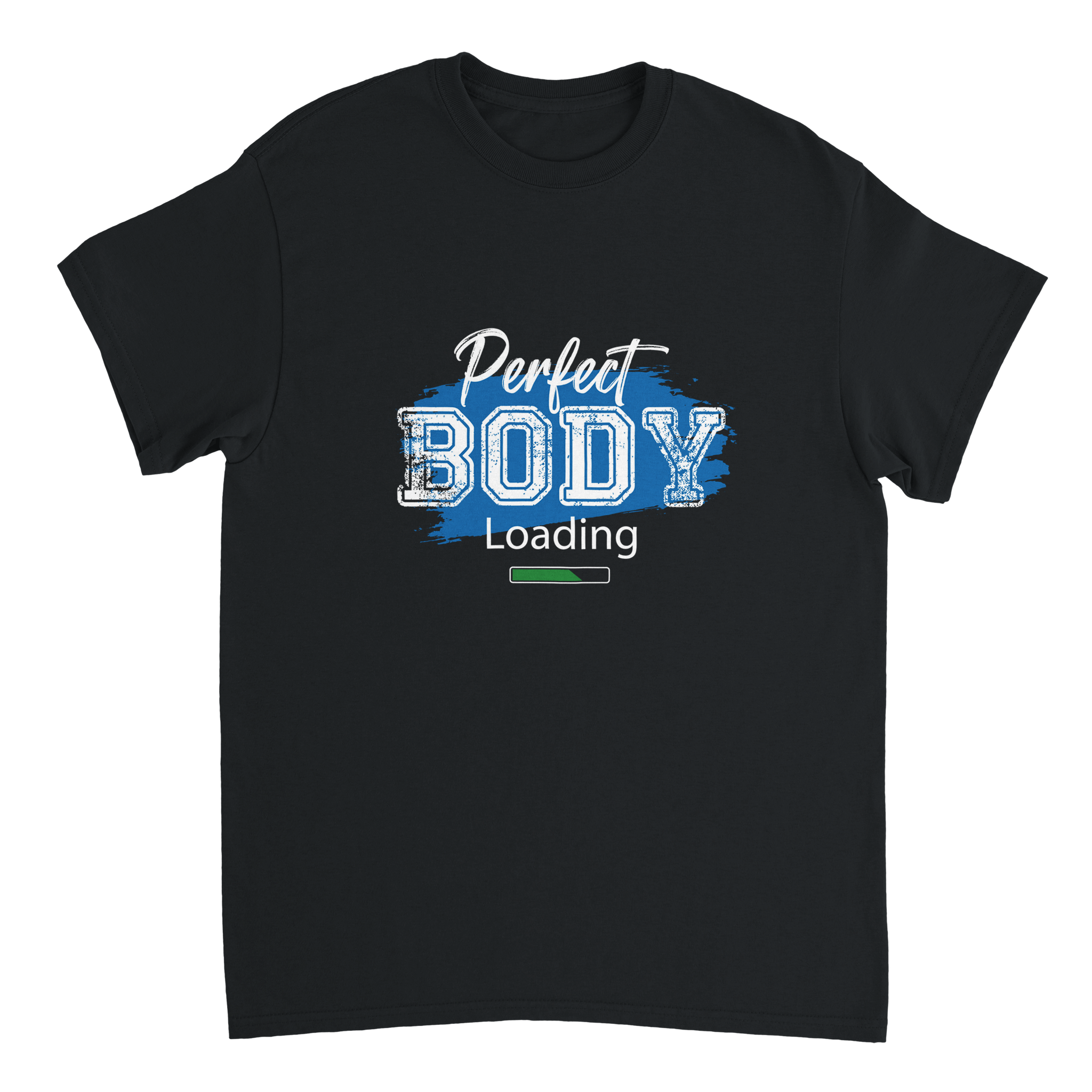 Perfect Body Loading Heavyweight Cotton T-Shirt – Classic Fit Casual Wear - KPAP Canada