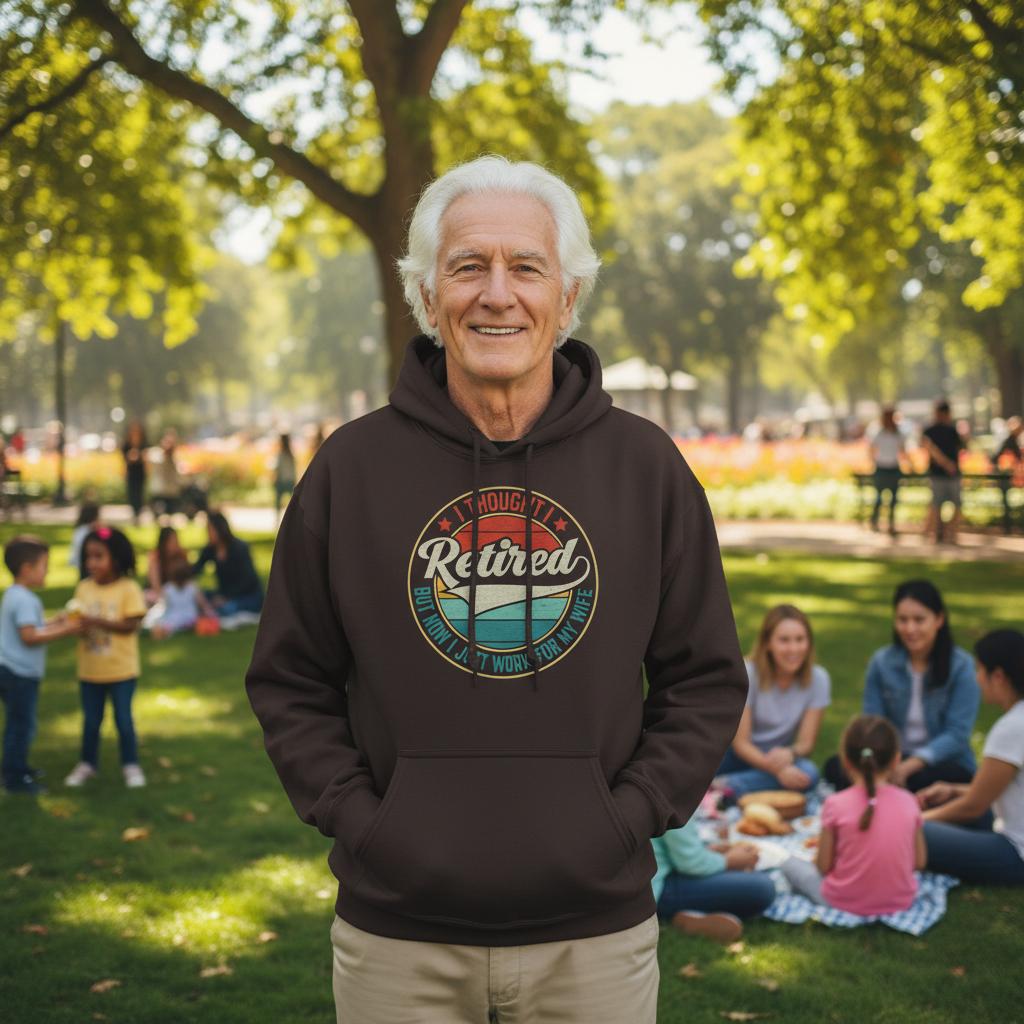 I Thought I Retired ... Unisex Classic Pullover Hoodie - KPAP Canada