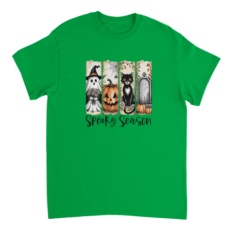 Autumn Spooks Cotton Tee – Twelve Cozy Shades for Halloween Fun - KPAP Canada