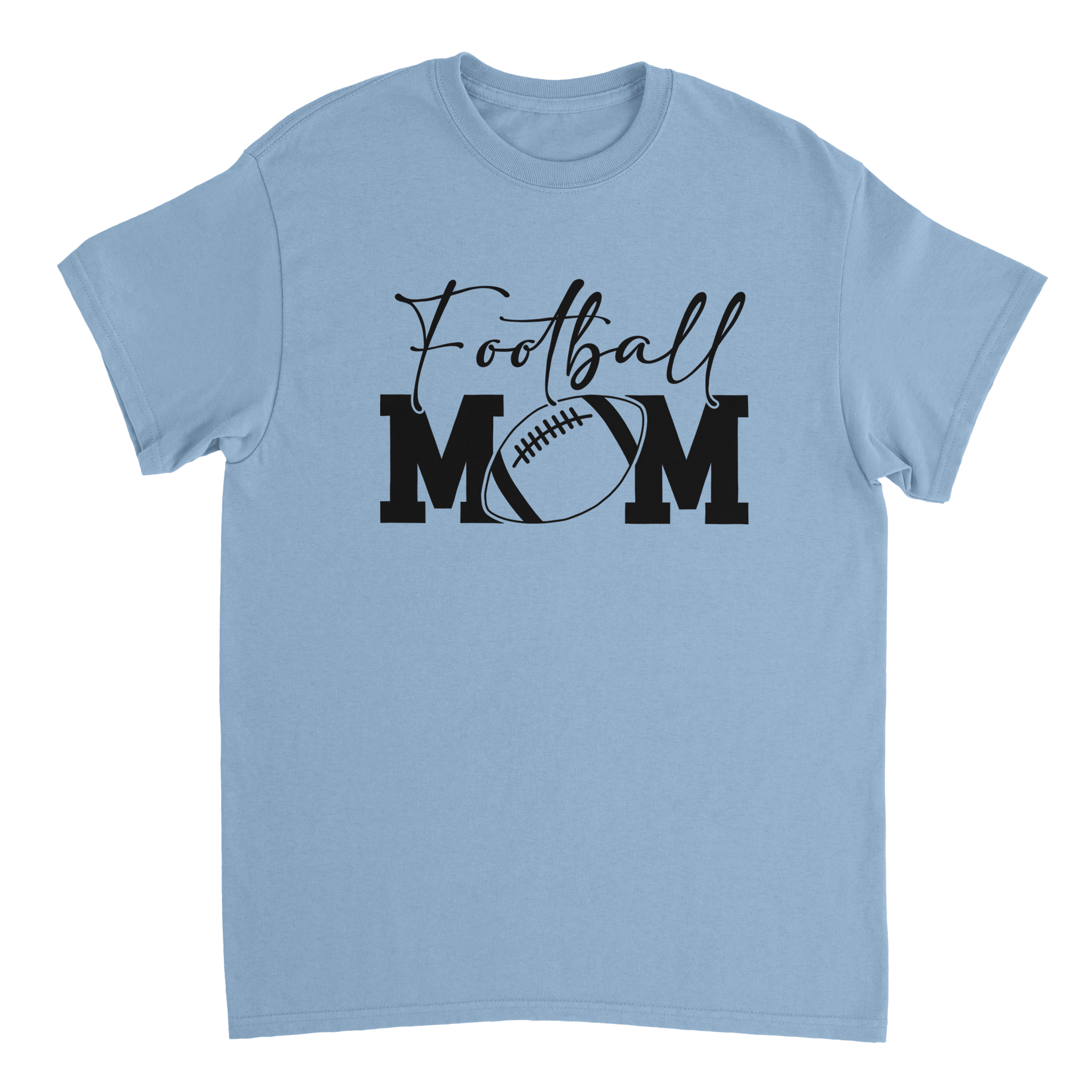 Football Mom T-Shirt – Game Day Style, Heavyweight Cotton, Classic Fit, Durable Casual Wear - KPAP Canada
