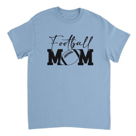 Football Mom T-Shirt – Game Day Style, Heavyweight Cotton, Classic Fit, Durable Casual Wear - KPAP Canada
