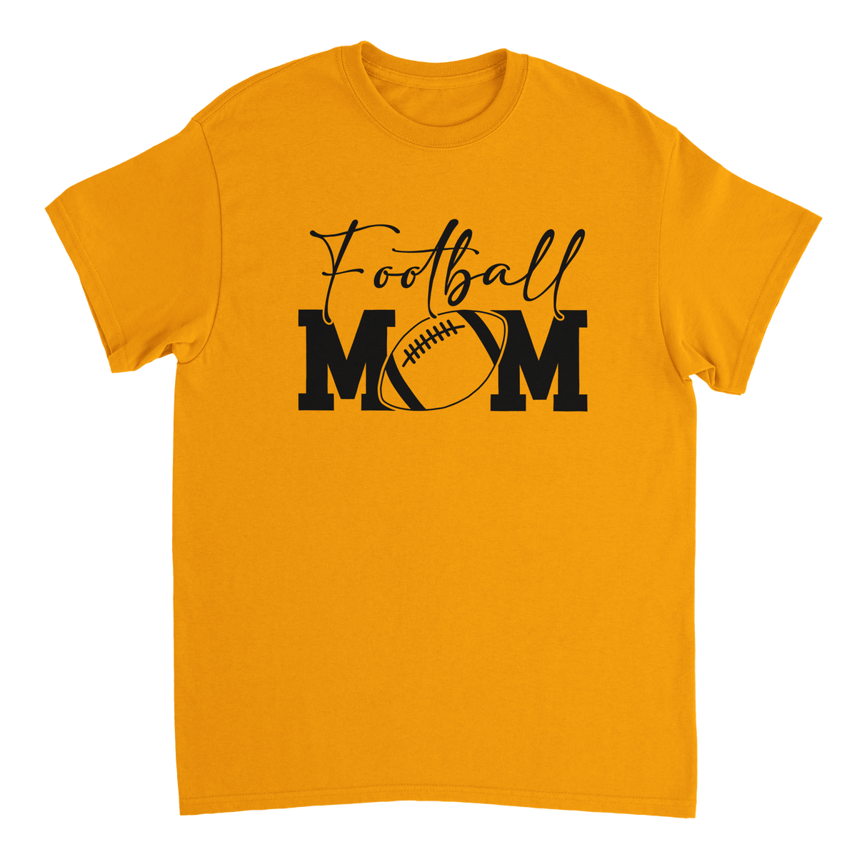 Football Mom T-Shirt – Game Day Style, Heavyweight Cotton, Classic Fit, Durable Casual Wear - KPAP Canada