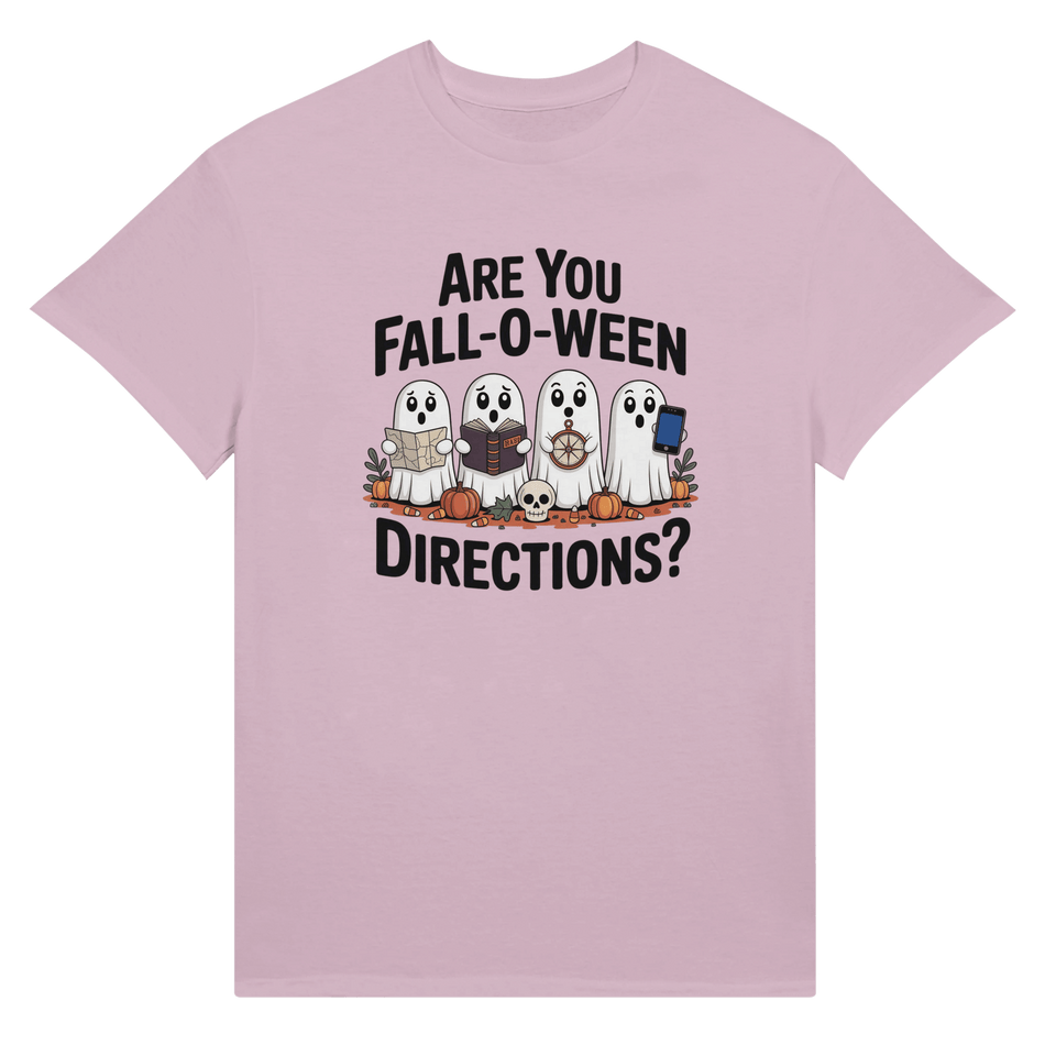 Halloween Themed Unisex Ultra Cotton T-Shirt - Are You Fall - o - Ween Directions? - KPAP Canada