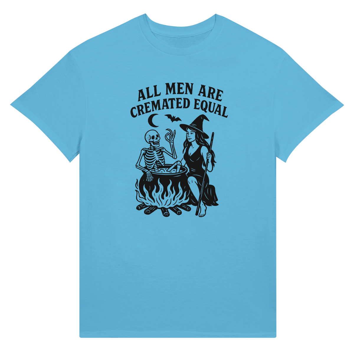 Unisex Ultra Cotton T-Shirt – All Men Are Cremated Equally Design - KPAP Canada
