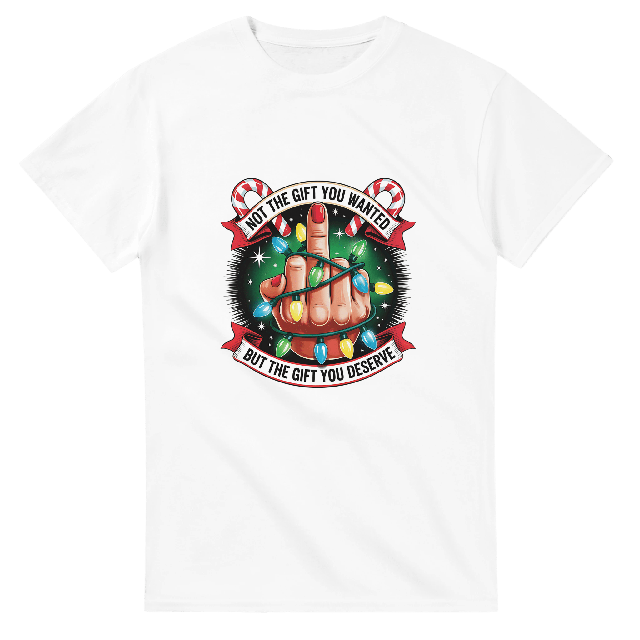 Not The Gift You Wanted - Christmas Unisex Heavy Cotton T-Shirt - KPAP Canada