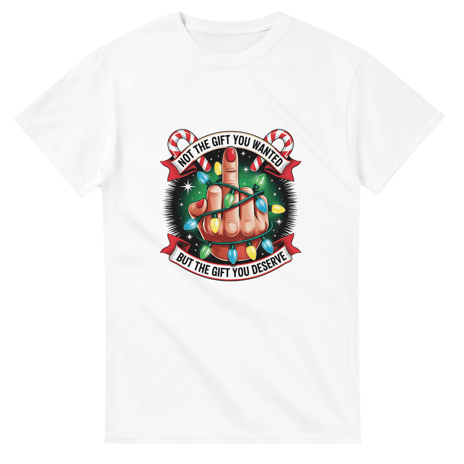 Not The Gift You Wanted - Christmas Unisex Heavy Cotton T-Shirt - KPAP Canada