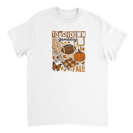 Touchdown Gameday Fall T-Shirt – Premium Cotton, Cozy Autumn Vibes, Celebrate Football Season in Style - KPAP Canada