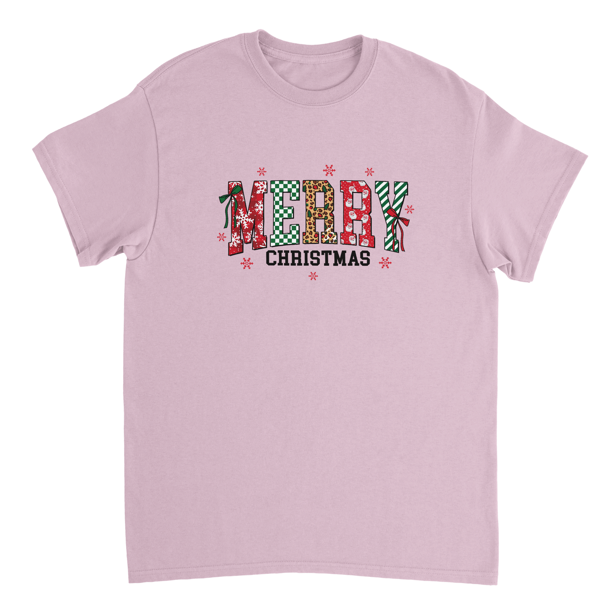 Merry Christmas Heavyweight Cotton T-Shirt – Classic Fit Holiday Apparel - KPAP Canada
