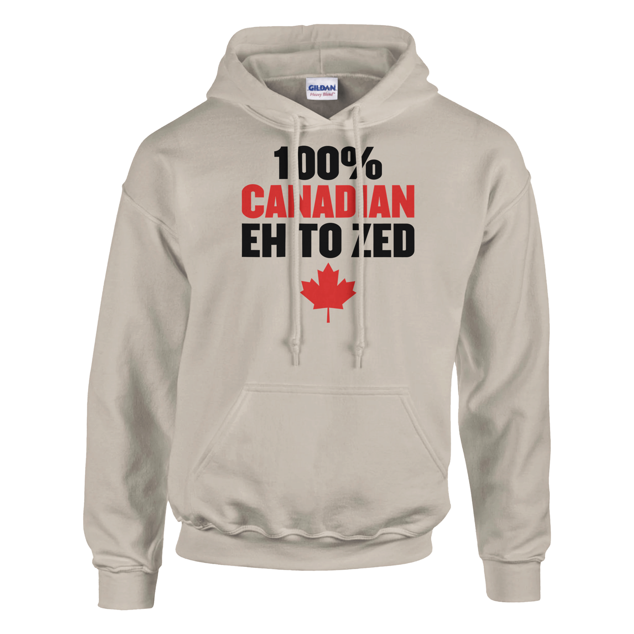 Pullover Hoodie - 100% Canadian Eh to Z - Heavy Blend Comfort - KPAP Canada