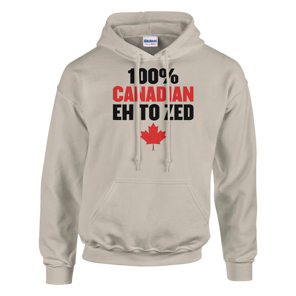Pullover Hoodie - 100% Canadian Eh to Z - Heavy Blend Comfort - KPAP Canada
