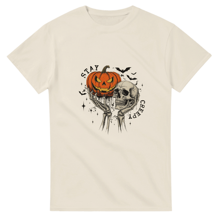 Stay Creepy Unisex Heavy Cotton T-Shirt - KPAP Canada